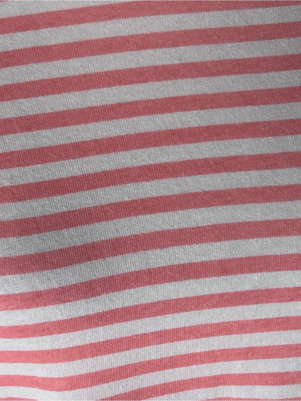 FP Movement by Free People Coral and White Striped Short Sleeve Tee - Picture 4 of 4